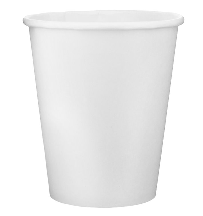 Copo de Cartão 9 Oz/280ml Branco Ø8,1cm (600 Uds) Copo de Cartão 9 Oz/280ml Branco Ø8,1cm (600 Uds)