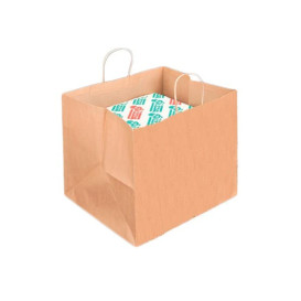 Saco Papel Caixa Pizza Asas 80g 37+33x32cm (125 Uds)