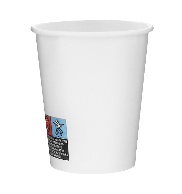 Copos de Cartão 6Oz/180 ml Branco Ø7,0cm (50 Uds) Copos de Cartão 6Oz/180 ml Branco Ø7,0cm (50 Uds)