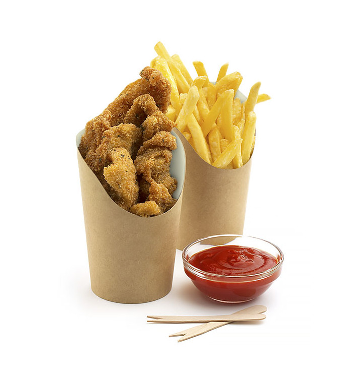 embalagens de cartão para fritadeiras