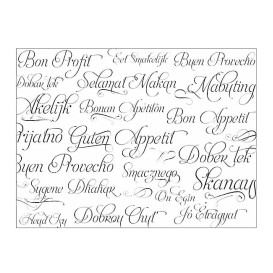 Toalha Papel Cortado Mesa 1x1m "Bom Proveito" 37g (400 Uds)