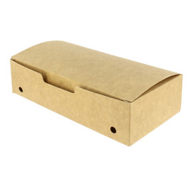 Caixa Take Away Grande Kraft 200x100x50mm (375 Uds)