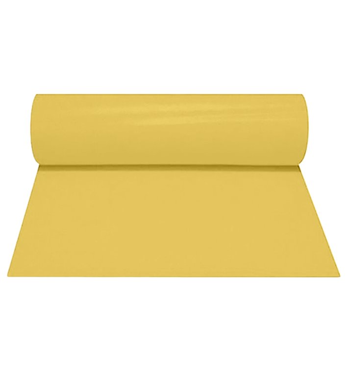 Toalha em Rolo Não Tecido Pré cortado Amarelo 0,4x48m 50g (6 Ud) Toalha em Rolo Não Tecido Pré cortado Amarelo 0,4x48m 50g (6 Ud)