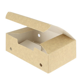 Caixa Take Away Media Kraft 145x90x45mm (25 Uds)