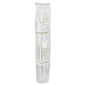Copo Flute Champanhe Transparente PS 150ml 2P (6 Uds)