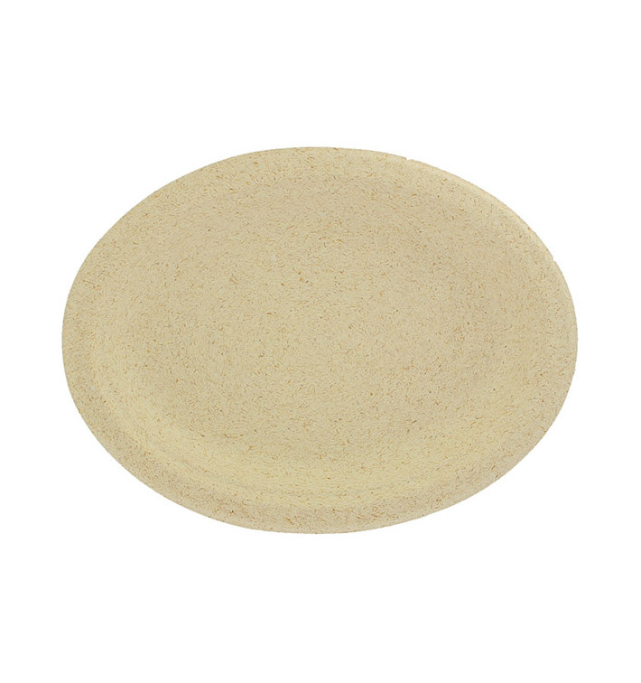Prato Oval de Farelo de Trigo Natural 26x20cm (800 Uds) Prato Oval de Farelo de Trigo Natural 26x20cm (800 Uds)