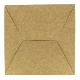 Caixa de cartão Panettone Kraft 1000g 21,5x21,5x21,5cm (100 Uds)