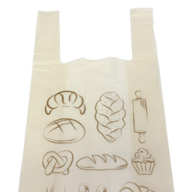 Saco com Alça Pão Home Compost “Bakery” 30x60cm (100 Uds)