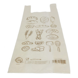 Saco com Alça Pão Home Compost “Bakery” 30x60cm (2.000 Uds)