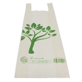 Saco com Alça Pão Home Compost “Be Eco!” 30x60cm (2.000 Uds)