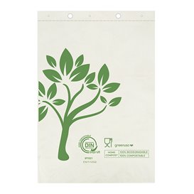 Saco Mercado Block Home Compost “Be Eco!” 23x33cm (100 Uds)