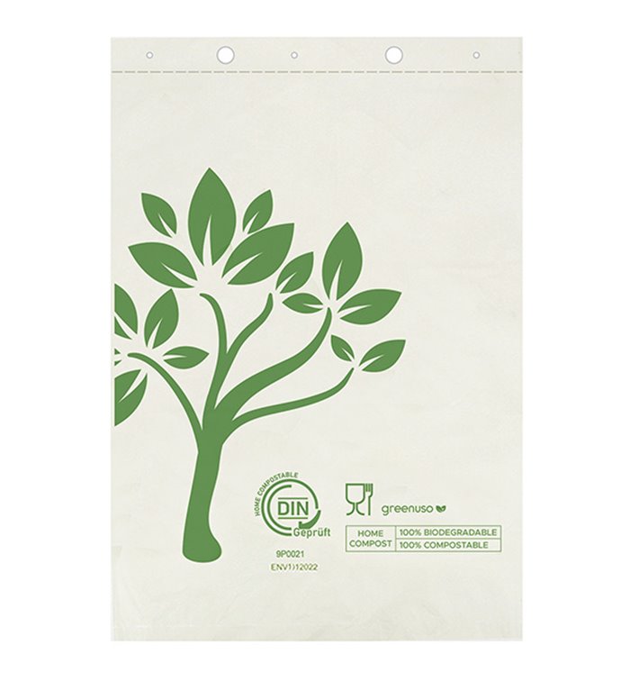 Saco Mercado Block Home Compost “Be Eco!” 23x33cm (100 Uds) Saco Mercado Block Home Compost “Be Eco!” 23x33cm (100 Uds)