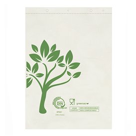 Saco Mercado Block Home Compost “Be Eco!” 30x40cm (2.000 Uds)