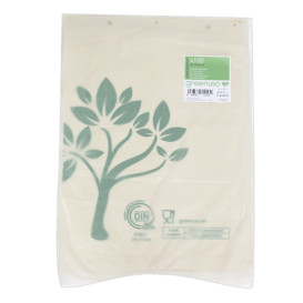 Saco Mercado Block Home Compost “Be Eco!” 30x40cm (2.000 Uds)
