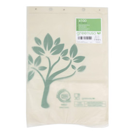 Saco Mercado Block Home Compost “Be Eco!” 23x33cm (3.000 Uds)