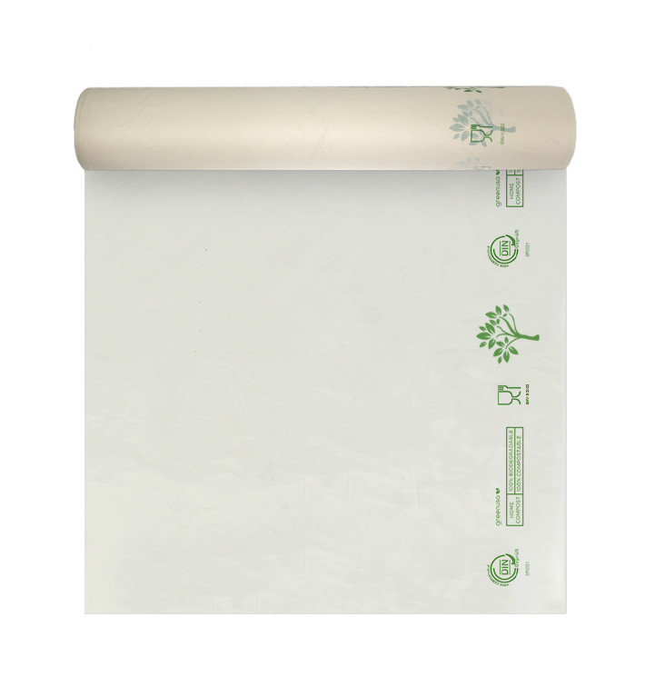 Sacos para Lixo em Rolo 100% Biodegradável 52x58cm (1.000 Uds) Sacos para Lixo em Rolo 100% Biodegradável 52x58cm (1.000 Uds)