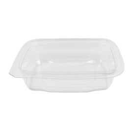 Tigela de Plastico Inviolável PET 600ml 180x140x40mm (65 Uds)