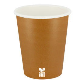Copo de Cartão Plastic Free 7 Oz/210ml "Caramelo" Ø7cm (50 Uds)