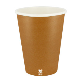 Copo de Cartão Plastic Free 14 Oz/420ml "Caramelo" Ø9,0cm (50 Uds)