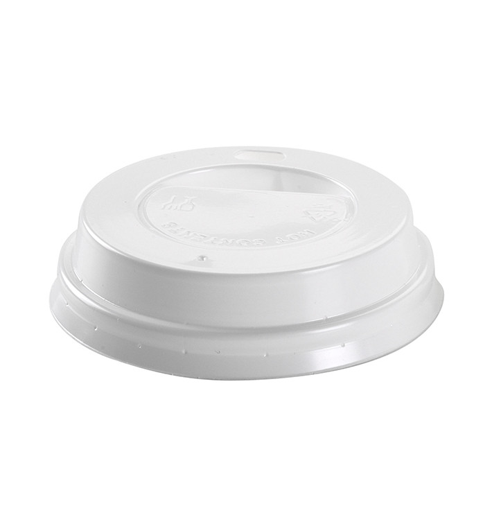Tampa Perfurada Copo Branco 4Oz/120 ml Ø6,2cm (100 Uds) Tampa Perfurada Copo Branco 4Oz/120 ml Ø6,2cm (100 Uds)
