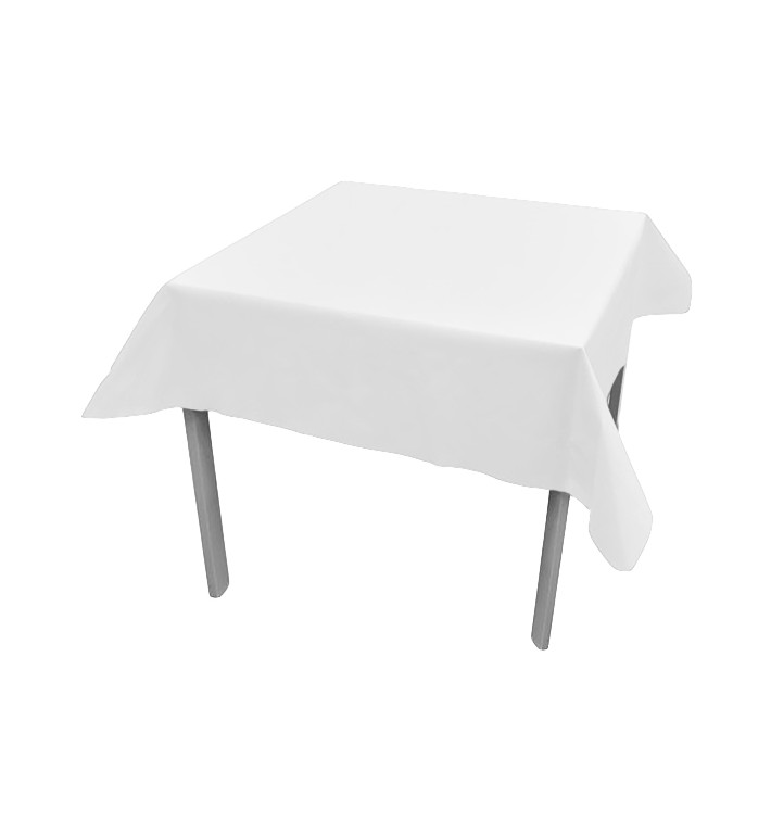 Toalha Não Tecido Branco 120x120cm (150 Uds) Toalha Não Tecido Branco 120x120cm (150 Uds)
