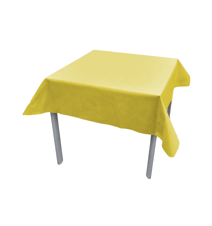 Toalha Não Tecido Amarelo 120x120cm (150 Uds) Toalha Não Tecido Amarelo 120x120cm (150 Uds)