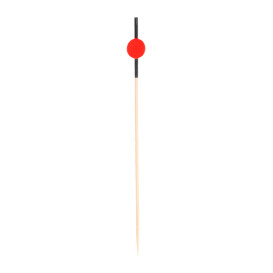 Pick Bambu Vermelho e preto  "Japan" 12cm (100 Uds)
