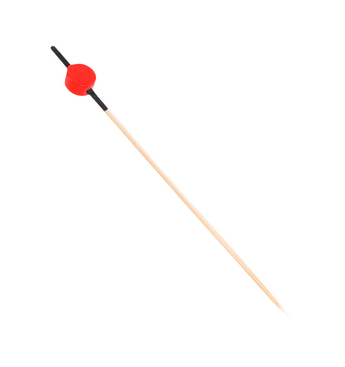 Pick Bambu Vermelho e preto "Japan" 12cm (1.200 Uds) Pick Bambu Vermelho e preto "Japan" 12cm (1.200 Uds)