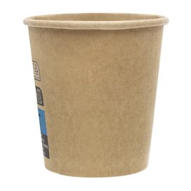 Copo de Cartão 4Oz/120ml Marron Ø6,2cm (3.000 Uds)