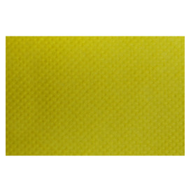 Toalha Não Tecido Amarelo 120x120cm (150 Uds)