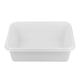 Embalagem com Tampa Plastico PS 157x112x51mm 500ml (100 Uds)