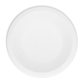 Tigela de cana-de-açúcar Branco 400ml (25 Uds)