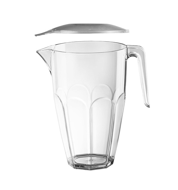 Caneja Reutilizáveis com Tampa SAN 2250ml (1 Ud) Caneja Reutilizáveis com Tampa SAN 2250ml (1 Ud)