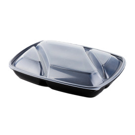Tampa Embalagem Retangular Preto 3C 28x20cm (50 Uds)