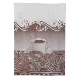 Saco de Papel Antigordura Churros 22+12x36cm (250 Uds)