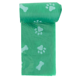 Saco Plastico de excrementos cão 100% bio 23x32cm (300 Uds)