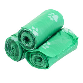 Saco Plastico de excrementos cão 100% bio 23x32cm (300 Uds)
