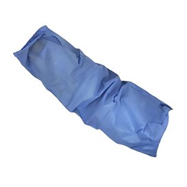 Manguitos em TST de PP Plastificado 25x44cm Azul (500 Uds)