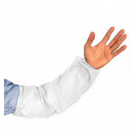 Manguitos em TST de PP Plastificado 25x44cm  Branco (50 Uds)