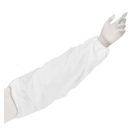 Manguitos em TST de PP Plastificado 25x44cm  Branco (50 Uds)