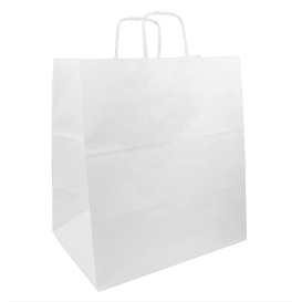 Saco Papel Branca Asas 100g/m² 36x24x39cm (50 Uds)