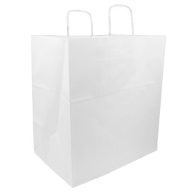 Saco Papel Branca Asas 100g/m² 36x24x39cm (200 Uds)