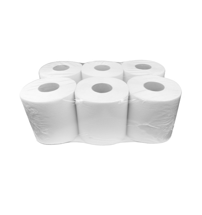 Rolo Seca Mãos Chemine Reciclável 800g (6 Uds) Rolo Seca Mãos Chemine Reciclável 800g (6 Uds)
