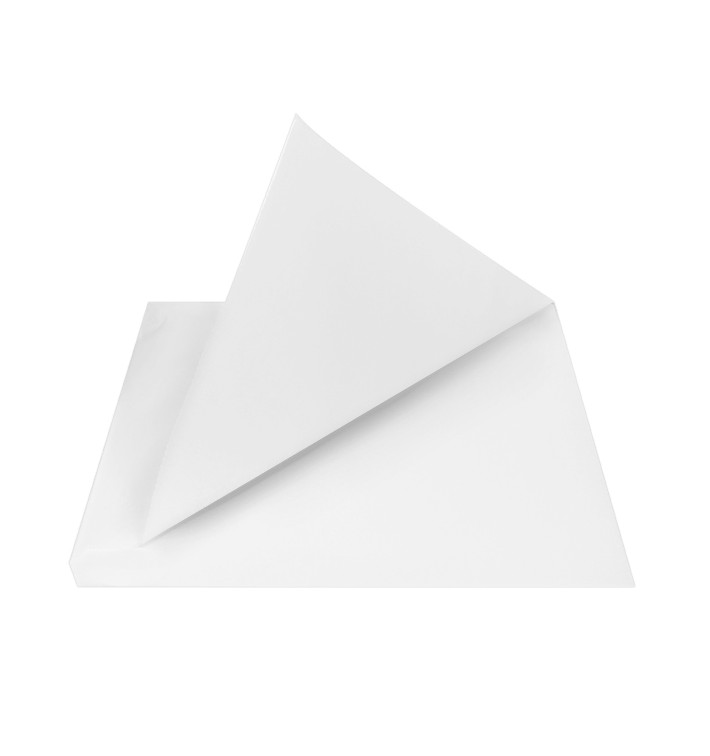 Saqueta Antigordura Aberta 2L Branco 15x16cm (4000 Uds) Saqueta Antigordura Aberta 2L Branco 15x16cm (4000 Uds)