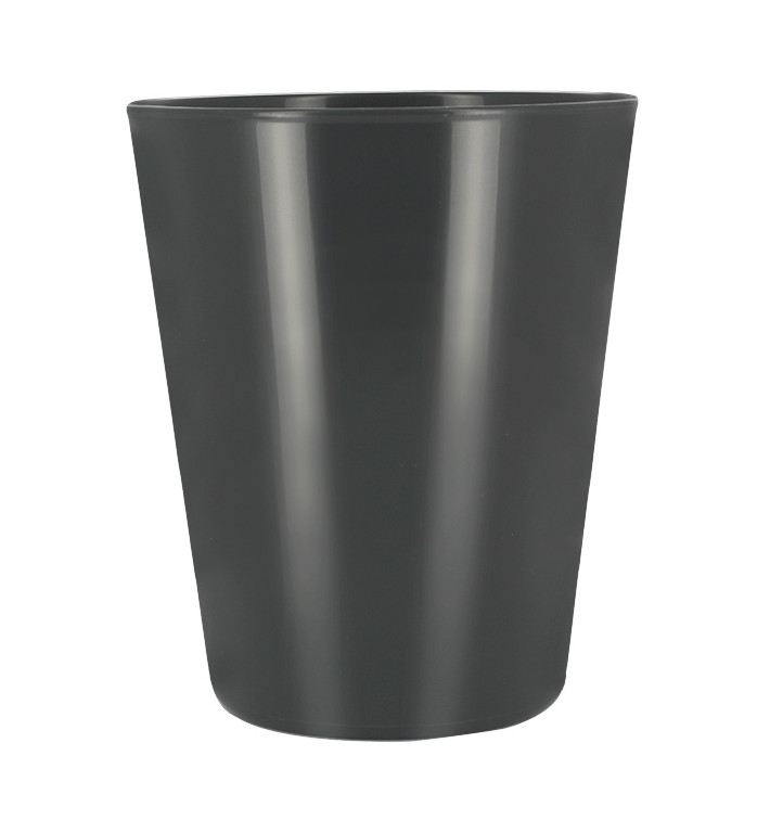 Copo Reutilizavel Durable PP Mineral Antracite 330ml (6 Uds) Copo Reutilizavel Durable PP Mineral Antracite 330ml (6 Uds)