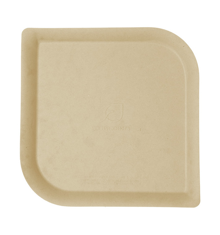 Prato Bagaço y Bambú Natural 23,8 cm (400 Uds) Prato Bagaço y Bambú Natural 23,8 cm (400 Uds)