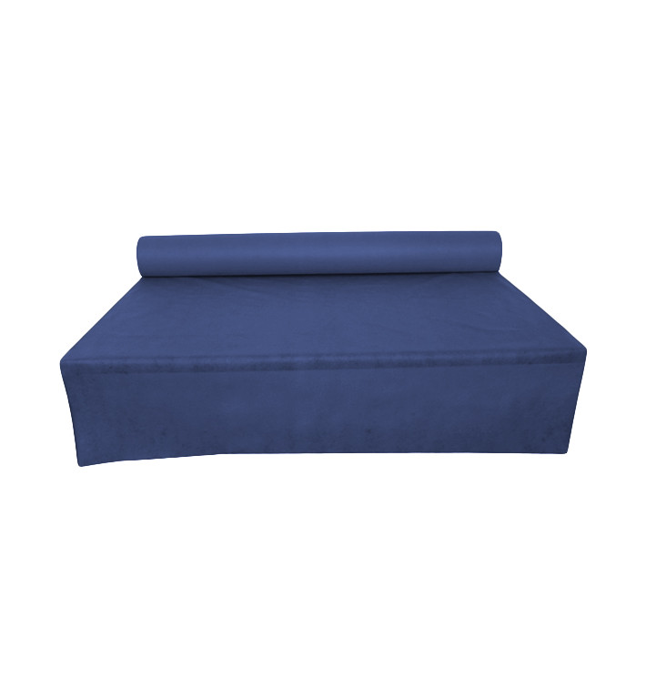 Toalha em Rolo Não Tecido Azul 1,2x50m 55g (6 Uds) Toalha em Rolo Não Tecido Azul 1,2x50m 55g (6 Uds)