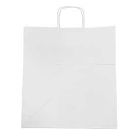 Saco Papel Branca Asas 100g/m² 36x24x39cm (200 Uds)