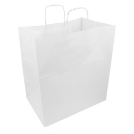 Saco Papel Branca Asas 100g/m² 36x24x39cm (200 Uds)