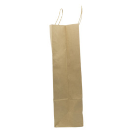 Saco Papel Kraft Hawanna Asas 100g/m² 32x12x41cm (200 Uds)